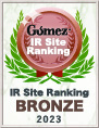 Gomez / IRサイト総合ランキング銅賞（2022年）