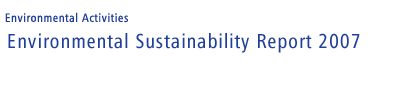 Environmental Sustainability Report 2007