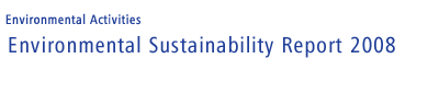 Environmental Sustainability Report 2008