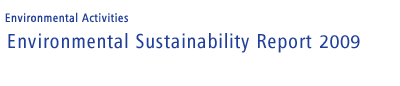 Environmental Sustainability Report 2009